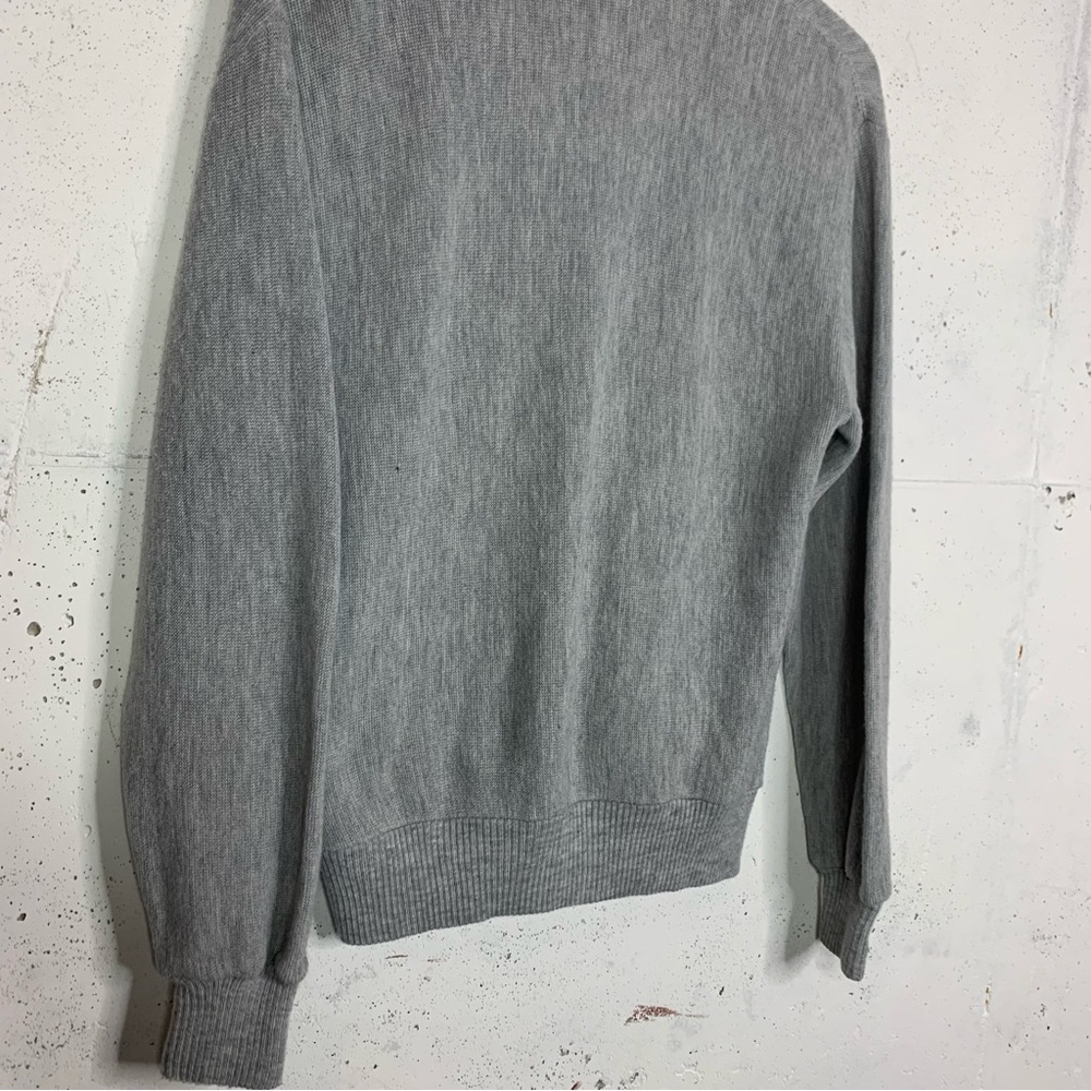 Virgin Zefran Heathered Knit Vintage Cardigan Sweater Size Medium - Picture 11 of 12
